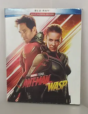 Marvel Antman & The Wasp Blu Ray Paul Rudd Michael Douglas Cardboard Sleeve • £2.99