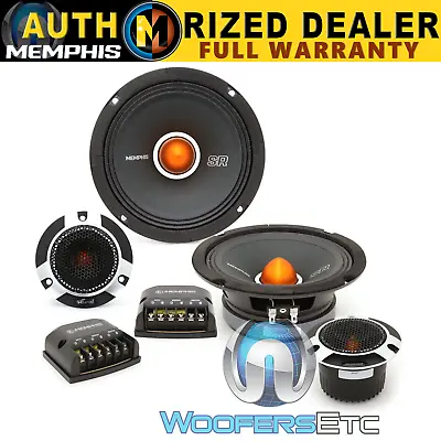 Memphis Srxp62c 6.5  250w Pro Spl Car Component Speakers Tweeters Crossovers New • $159.95