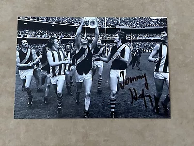TOMMY HAFEY SIGNED 6 X 4 INCH PHOTO 1969   AFL VFL FOOTBALL Richmond Tigers • $12.50