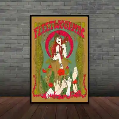 Fleetwood Mac Concert Music Vintage Poster Print • $18.89