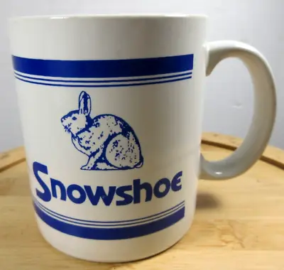 Vintage Snowshoe Mountain Ski Resort WV Snow Rabbit Hare Skier Coffee Mug Skiing • $19.99