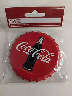 Coca Cola Magnet Coke Ceramic Bottle Cap Magnet ~2.75  • $5.99