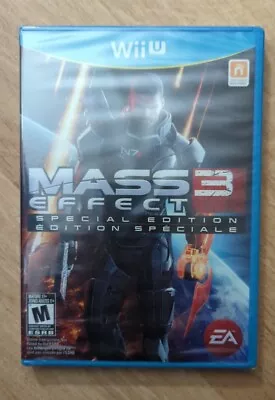 Mass Effect 3  Special Edition (Nintendo Wii U 2012) USA Brand New And Sealed • $9.95