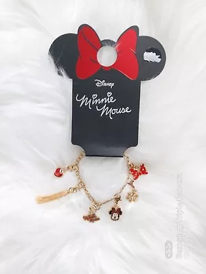 £9.99 • Buy ❤New Disney Mickey Mouse Minnie Mouse Girls Kids Bracelet Primark Woth Charms❤