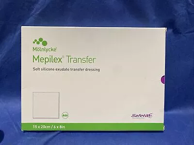 Molnlycke Mepilex Transfer 294899 Foam Dressing 6  X 8  - 5 Dressing • $24