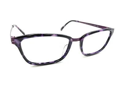 Modo 4500 PURMB Titanium Purple Marble Tortoise Eyeglasses Frames 49-16 135 • $124.99