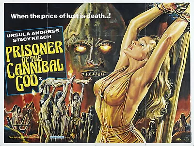 72534 PRISONER OF THE CANNIBAL GOD Cannibal Holocaust Wall 36x24 POSTER Print • £25.01