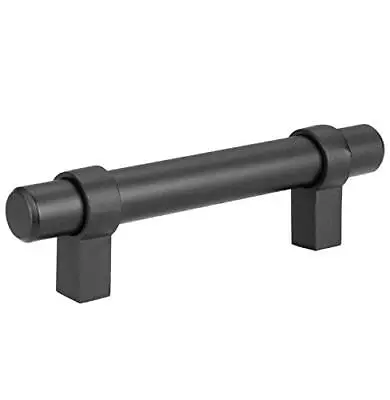 Black Kitchen Cabinet Pulls - 3 Inch Hole Center Bar - 10 Pack Of Kitchen Cabine • $21.80