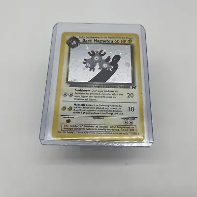 Pokemon Card - Dark Magneton Team Rocket 11/82 Holo Rare • $15.99