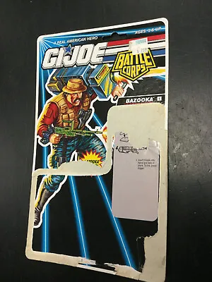 Vintage GI Joe Cobra Figure Full Filecard Cardback 1992 Bazooka 1993 ARAH • $10.99