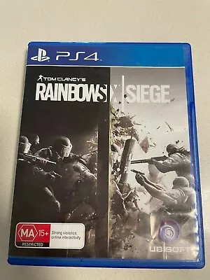 Tom Clancy's: Rainbow Six Siege - Sony PS4 PlayStation 4 Game PREOWNED • $15.90