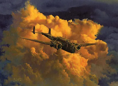 Handley-Page Hampden 49 Sqd Victoria Cross Painting Aviation Art Print • £29.95