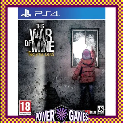 This War Of Mine: The Little Ones PS4 (Sony PlayStation 4) Brand New  • $49.95