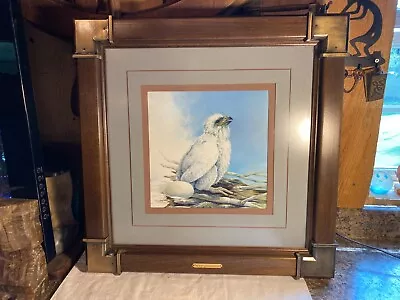 Vintage Signed Mario F. Fernandez The Nest Where Life Begins Framed Wall Hanging • $23.99