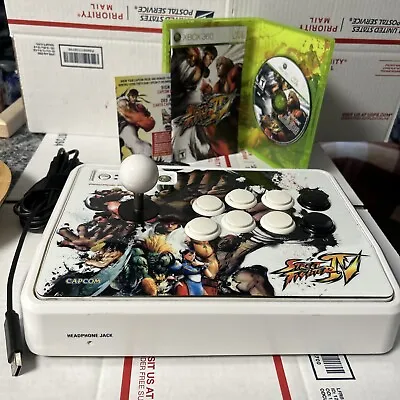 Street Fighter IV Madcatz Capcom Xbox 360 Arcade/Fighting JoyStick Includes Game • $54.99