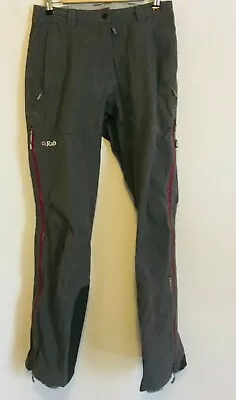 Rab Neo Guide Pants Womens Medium Hiking Shell  PERFECT FOR SPRING SKIING!! • $60