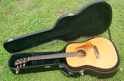 1990 Yairi OM Size Acoustic Guitar 40-LO - Natural+Martin Hard Case • $915