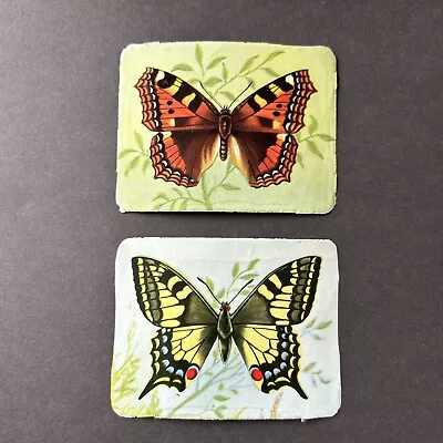 Vintage Mamelok Die Cut Paper Scraps Butterfly Educational No892 • £4