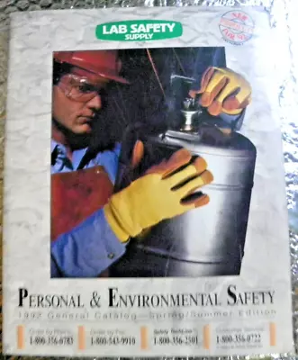 1992 Lab Safety Catalog Personal & Environmental General Catalog 752 Pages • $14.95