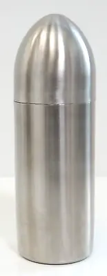 £12.99 • Buy Cocktail Shaker Stainless Steel Dunhill Black Bullet Shape H23 X D7.3cm