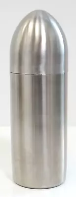 £12.99 • Buy Cocktail Shaker Stainless Steel Dunhill Black Bullet Shape H23 X D7.3cm