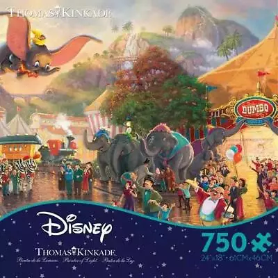 Thomas Kinkade Disney 750pc Puzzle - Dumbo • $32.95