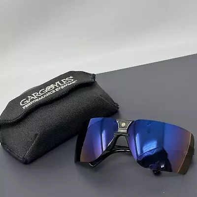 Gargoyles Vintage Black Frame Iridium Purple Lens Terminator Sunglasses • $275