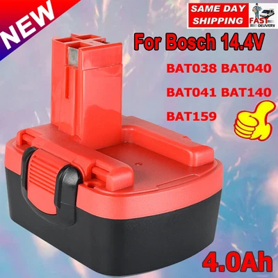 £12.69 • Buy UK For Bosch 14.4V Battery BAT038 BAT040 BAT140 2607335533 PSR1440 GDS GSR