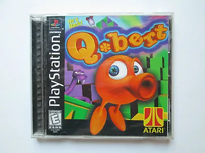 Q*bert (Sony PlayStation 1 1999) Complete--Tested (NTSC/US/CA) • $8.99