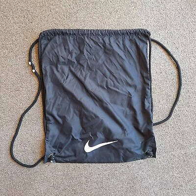 Nike Football Drawstring Cleat Backpack Gym Soccer Lightweight Inside Pocket • $18.95