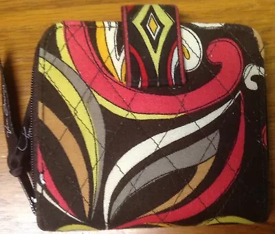 GUC Vera Bradley Mini Zip Wallet In Puccinni Puccini • $14.99