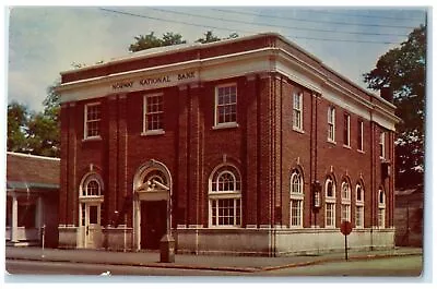 C1950's Norway National Bank Building Entrance Roadside Norway Maine ME Postcard • $9.95