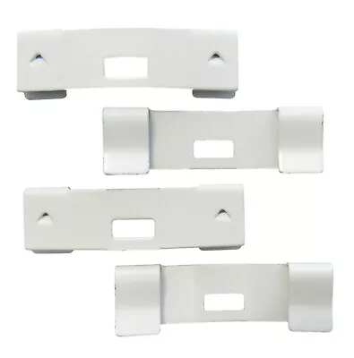 Vertical Blind Vane Saver ~ 15 Pack White Curved Repair Clips • $10.04