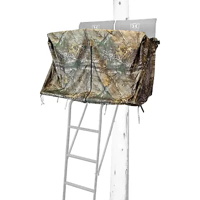 Hawk HWK-2072-BK 2 Man Ladder Tree Stand Blind For Denali And Sasquatch Ladders • $45.99
