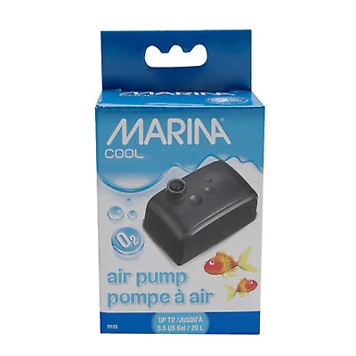 Marina Fish Tank Aquatic Cool Air Pump Suitable For Tanks Upto 20L • £7.99