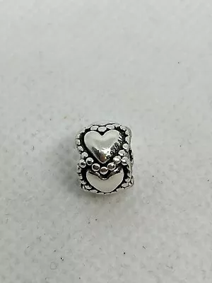 Genuine Pandora Charm Everlasting Love Heart Moments  • £1