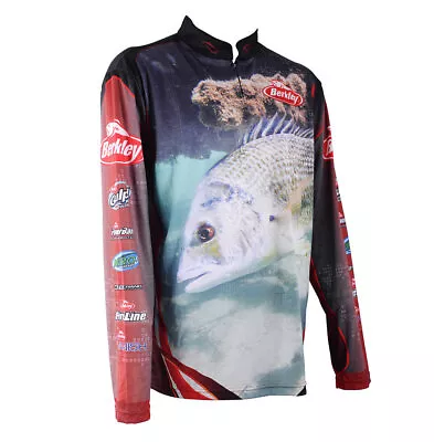 Size 3XL Berkley Bream Long Sleeve Tournament Fishing Shirt - Dye Sublimated • $49.95