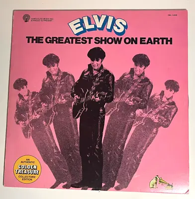 Elvis Presley – Elvis The Greatest Show On Earth LP Vinyl Record RCA DML 1-0348 • $5.50