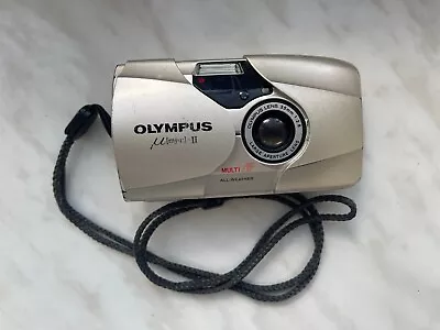 Vintage Olympus Mju Ii 2.8 35mm Point & Shoot Film Camera N.7052401 • $270