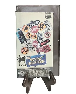 Moving Violations VHS Movie Tape 1985 90s CBS Fox Video Comedy John Murray • $15.70