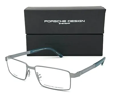 PORSCHE DESIGN P8115 Gunmetal / Demo Lens 56mm Eyeglasses • $89.95