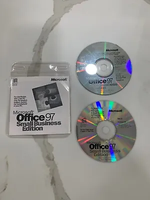 Microsoft Office 97 Small Business Edition W Code • $29.95