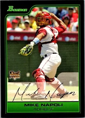 2006 Bowman Draft Picks Baseball Mike Napoli Rookie Los Angeles Angels Red Sox • $1.50