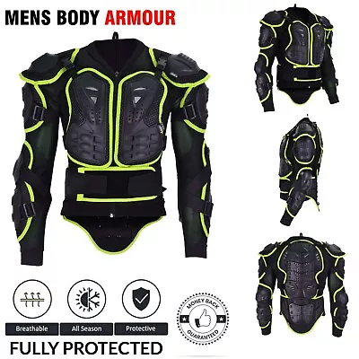 Motorbike Motorcycle  Motocross Sports Body Armour Skiing Jacket Spine Protector • $44.20