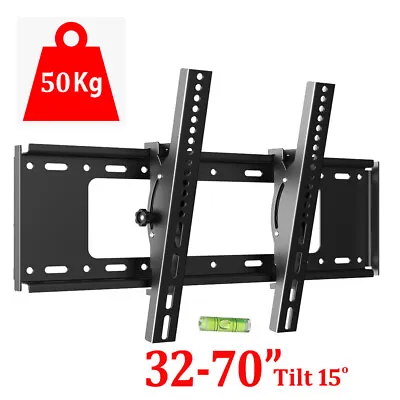 TV Wall Bracket Mount TILT For 32 40 50 55 Upto 70  Inch Flat LCD LED QLED TV UK • £8.77