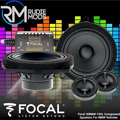 £249 • Buy Focal ISBMW-100L Component Upgrade Speakers To Fit BMW 3 Series E91 Estate 05-12