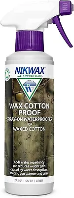 Nikwax Wax Cotton Proof Spray-On Waterproofer • £14.49