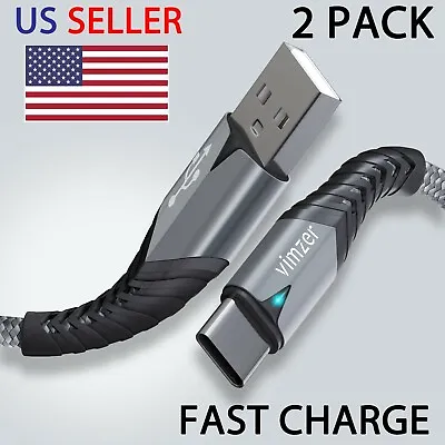 2 Pack USB C Fast Charger Cable For Motorola One 5G Ace Edge G7 G Stylus Power • $101