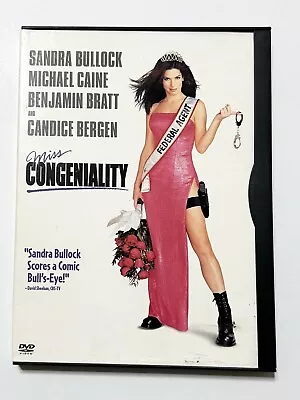 Miss Congeniality Sandra Bullock DVD 2000 • $2.29