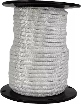 5/16 Inch Wire Center Polyester Flagpole Rope - 100 Foot Spool | Industrial Grad • $57.67